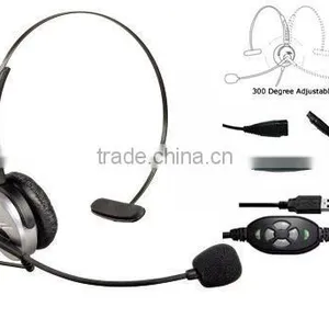 Telephone Headset With USB Adapter and PLT Quick Disconnect(QD) thumbnail-1