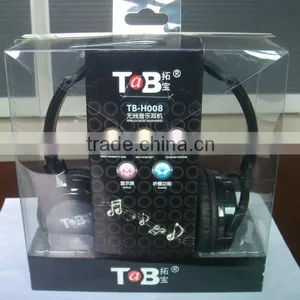 2014 New Style Wireless Mp3 TF CARD Headphones With FM Function thumbnail-1