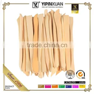 High Quality Wooden Clay Tools With Double Sided Crafting Sculpting Modelling Pottery Tools thumbnail-1