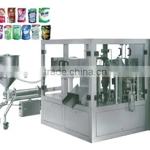 Automatic Preformed Pouch Ketchup Packing Machine thumbnail-2