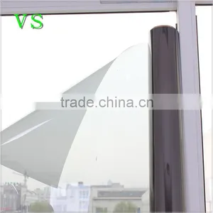 Removable With Glue Static Electricity Decoration Gray Color Glass Window Film thumbnail-5