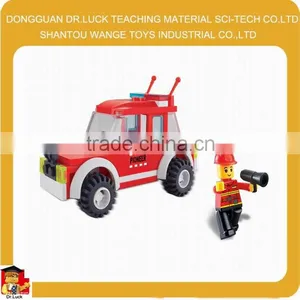 84pcs Fire Fighting Plastic Educational Toy Brick thumbnail-1