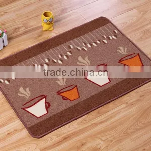 The New Design Coffee Cooking Theme Loop Pile Polyester Printing 40*60cm Kitchen Door Floor Mat Rug Carpet thumbnail-3