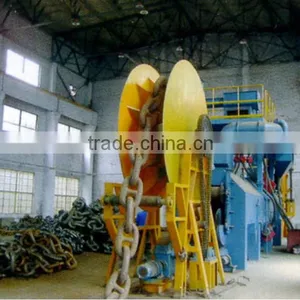 Marine Anchor Chain and Offshore Mooring Chain Shot Blasting Machine thumbnail-4