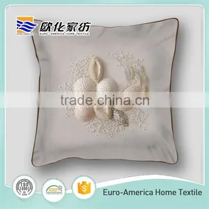 Wholesale High Quality White New Stones Shape Design Pillow Cushion Covers thumbnail-5