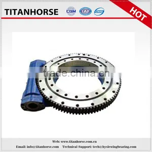 TItanhorse SE21 Inch Opening Hourse Slewing Drive for Forklift and the Tire-hand Rotary thumbnail-1