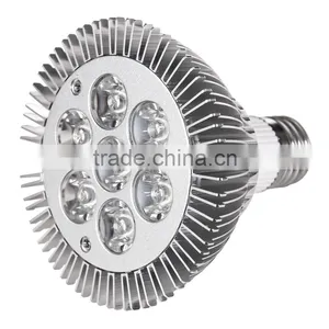 LED PAR30 E27 Bulb 7W Aluminum+ Fireproof PC,Epistar Chip, AC 85~265V, CE, RoHS Approval thumbnail-1