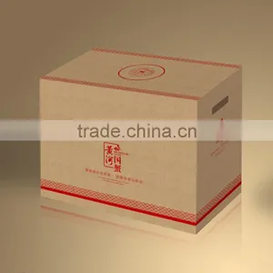 Corrugated Box Custom Design Luxury Wine Bottle Carton Box thumbnail-3