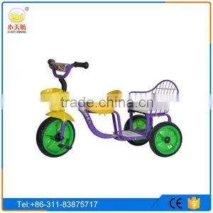 Double Seat Children Tricycle/2 Seats Children Tricycle thumbnail-1