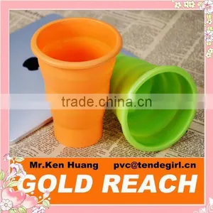 Soft Drinkware Foldable Cup,Collapsible Silicone Cups thumbnail-1