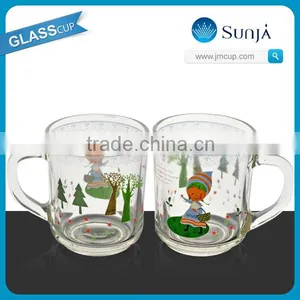 Coffee Cup Tranrent Coffee Cup With Custospamized Logo Shot Coffee Cup With Handle thumbnail-1
