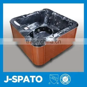 Factory Wholesale Made in China High Quality Freestanding Fibreglass Reinforcement 3 Person Spa Product thumbnail-1