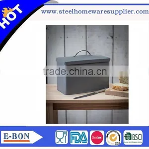 Hot Sale Stainless Steel Pink Bread Bin thumbnail-2