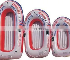 Pvc Inflatable Plastic Boat With Paddles/PVC Boat thumbnail-1