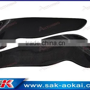 Carbon Fiber Bumper Lip Diffuser, Universal Type Bumper Lip Diffuser thumbnail-1