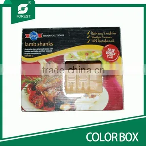 WHOLESALE COLOR PAPER BOX FOR FROZEN MEAT thumbnail-6
