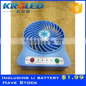 2016 Hot Sale Flexible Rechargeable Mini Fan Cheap Mini Fan thumbnail-5