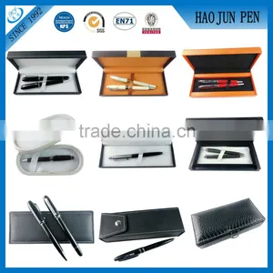 Custom Design Metal Pen Set With Gift Box ,Luxury Metal Roller Pen Set With Box With Logo thumbnail-1