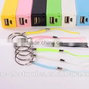 2016 New High-Quality Mobile Power Bank 2200mAh Powerbank Portable Charger External Battery Pack Mobile Phone Charger thumbnail-5