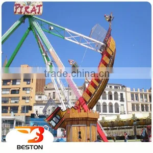Entertainment Amusement Park Portable Pirate Ship Rides With Trailer thumbnail-1