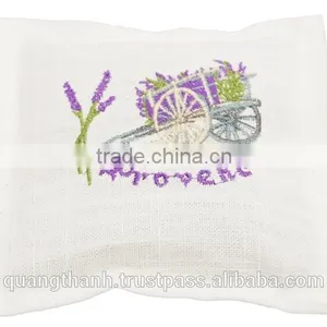 Embroidery Lavender Bag,embroidery Lavender Pillow ,sachet Bag thumbnail-1
