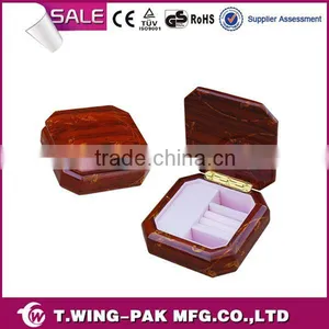 China Wholesale Fashion Homemade Wooden Gift Luxury Packing Ring Jewelry Box Mini Music Box Parts thumbnail-3