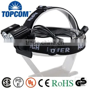Rechargeable Bright LED Camping Headlamp Bike Light thumbnail-1