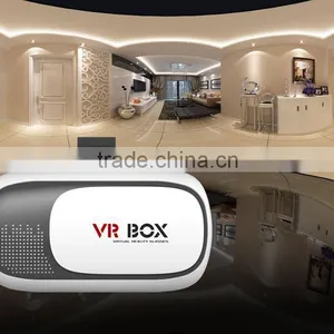 2016 High Quality OEM Customized Logo Virtual Reality 3d Glasses Portable VR BOX thumbnail-3