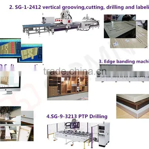 Intelligent Furniture Product Line SG-1325 Full Automatic Cnc Router for Furniture Saving Time thumbnail-2