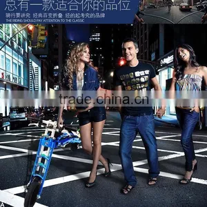 Unique Customized Comfortable Green Power Electric Scooter e thumbnail-5