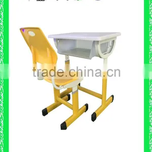 Modern Combo Desk School Desk With Bench HXZY047 thumbnail-1