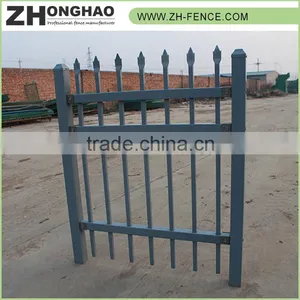 Powder Coated Security Galvanized Steel Fence thumbnail-4