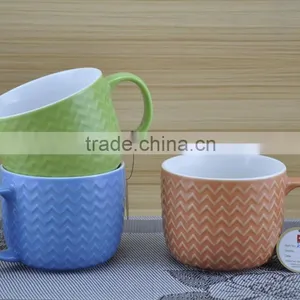 11OZ MR Right Design Full Decal Print Tea Cups, Shiny Surface Porcelain Mug, KL5035-11022 thumbnail-2