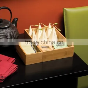 2015 Newest Bamboo Drawer Organizer Storage Kitchenware Stationery Boxes thumbnail-3