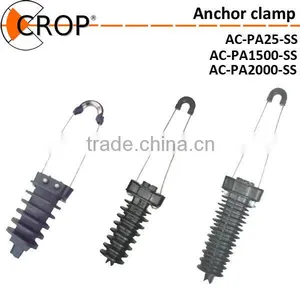 Power Line Fitting AC-PA Series Anchor Clamp/ High Tension Wedge Type Anchor Clamp thumbnail-1