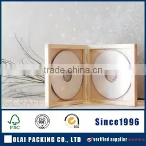 Eco-Friendly Wooden CD Packaging thumbnail-1