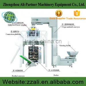 Automatic Packing Frozen Dumplings Packaging Machine Snacks Packer thumbnail-2