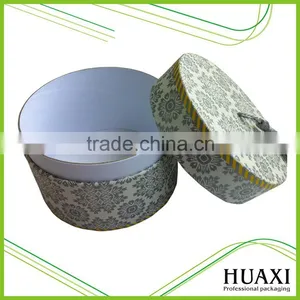 Factory Macufacturer Wholesale Cheap Round Cardboard Box Tea Box thumbnail-1