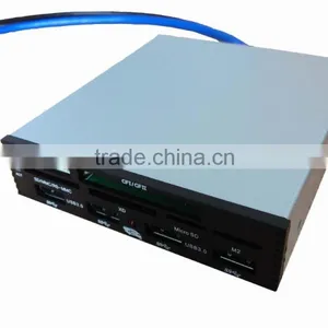 PCI-E 3.5" Internal Multi Memory Card Reader With 4 USB 3.0 Ports Combo HUB thumbnail-5