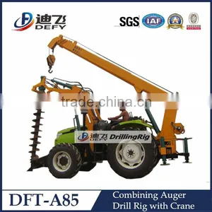 DFT-A85 Pole Erection Machine, Pole Piling Rig Equipment thumbnail-4