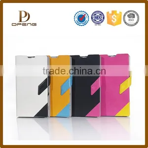 2015 Top Sale Custom OEM Design PU Leather Striped Phone Case thumbnail-1