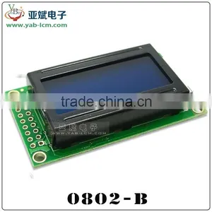 8x2 Lcd Module Can Choose Blue Yellow or Gray Color thumbnail-4