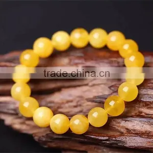 A Generation of Pure Natural Beeswax Hand String Bracelet Single Ring Bracelet Baltic Amber Beeswax Ornaments Factory Wholesale thumbnail-6