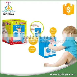 High Quality Kids Plastic Atm Bank Money Saving Boxes Toy thumbnail-1