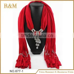 Latest Product Novel Design Acrylic Jewelry Pendant Scarf Wholesale thumbnail-1