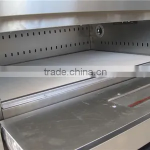 Pizza Baking Oven 1 Deck 3 Trays Digital Control Gas Pizza Bread Baking Machine thumbnail-4