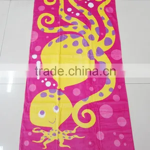 2016 NEW Wholesale Personalized High Quality Octopus Printed Beach Towel thumbnail-2