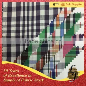 2016 Cotton Yarn Dyed Checj Chambray Fabric for Shirting thumbnail-1