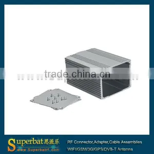 Aluminum Enclosure Round Box Enclosure Case -3.93"*2.95"*2.16"(L*W*H) thumbnail-1