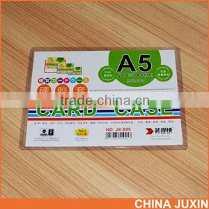 Hot Selling A3 PVC Card Case Rigid PVC Card Case thumbnail-1